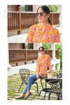 Baby Vol 4 Tips And Tops Rayon Printed Western Ladies Tops Wholesale Market In Surat
